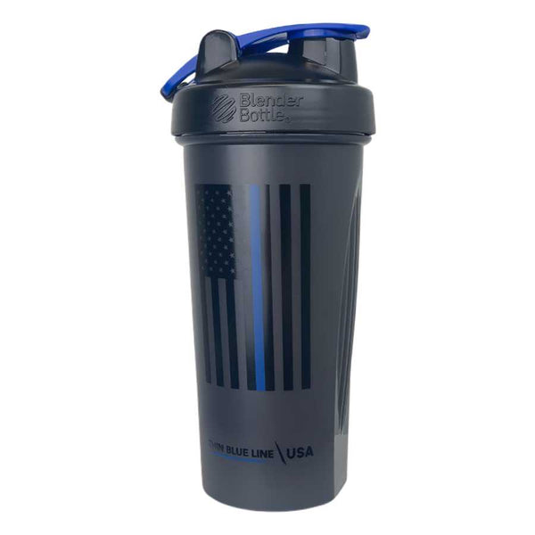 Blue Protein Shaker Bottle