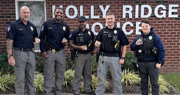 Eyes in the Sky: The Holly Ridge Police Department Coin