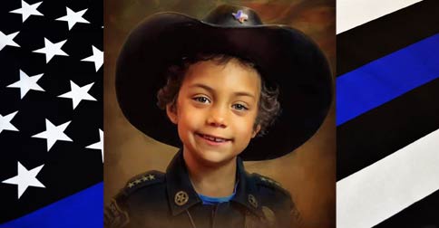A Soul of Pure Life | 7-year old Honorary Officer Abigail Rose Arias