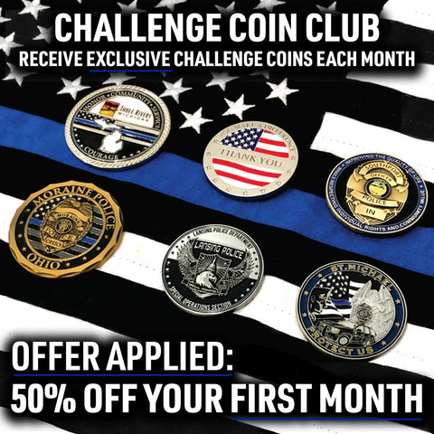 Challenge Coin Club · Exclusive Challenge Coins Shipped Monthly