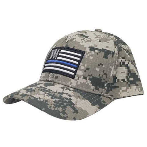 Camo Thin Blue Line Classic Hat