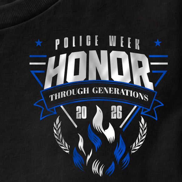 Police Week 2026 - Crewneck Sweatshirt, Limited Edition