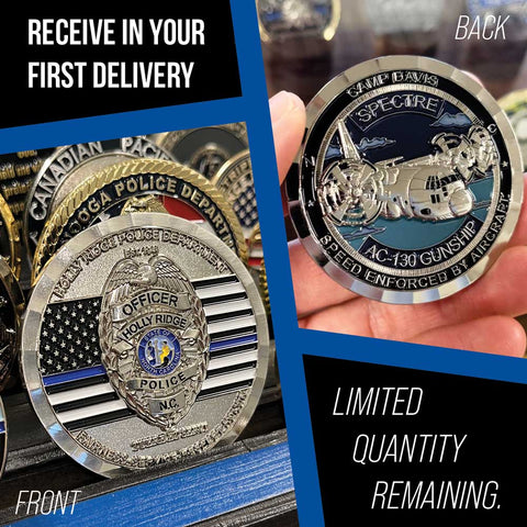 Challenge Coin Club · Exclusive Challenge Coins Shipped Monthly