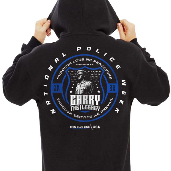 Zip-Up Hoodie - Police Week 2025, Limited Edition