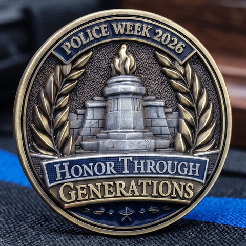 Pre-Order: Police Week 2026 Challenge Coin, Limited Edition