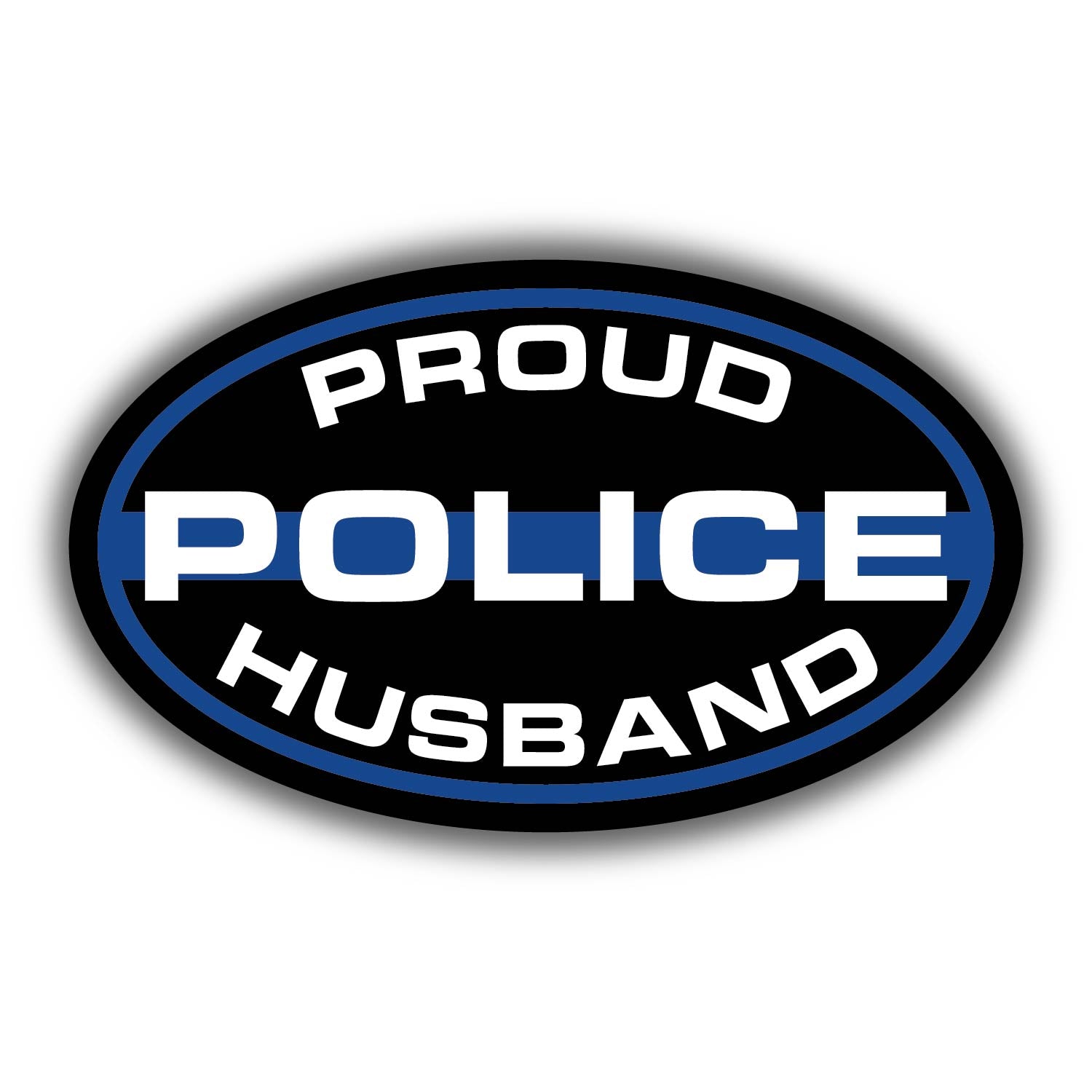Defend The Police Stickers (2 Pack) - Gloss Laminated Vinyl, Weatherproof Decals