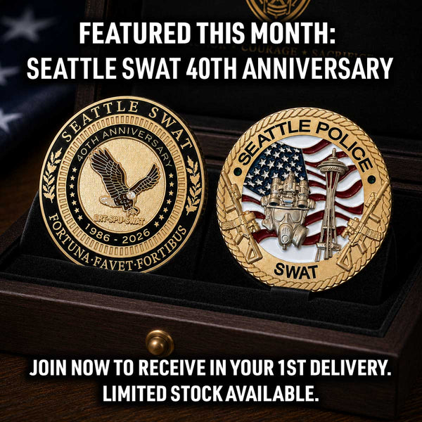Challenge Coin Club · Exclusive Challenge Coins Shipped Monthly