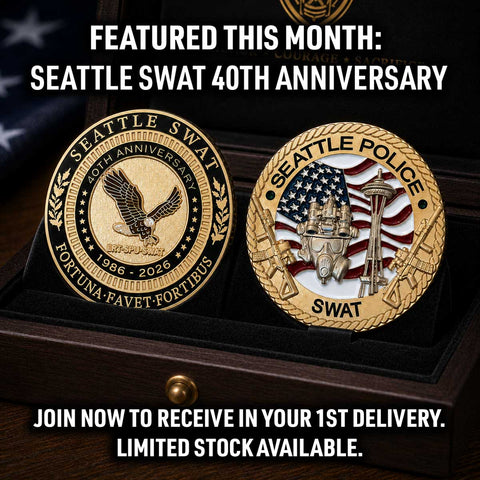 Challenge Coin Club · Exclusive Challenge Coins Shipped Monthly