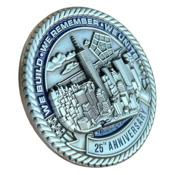 Pre-Order: 9/11 25th Anniversary Challenge Coin, 2 Inch