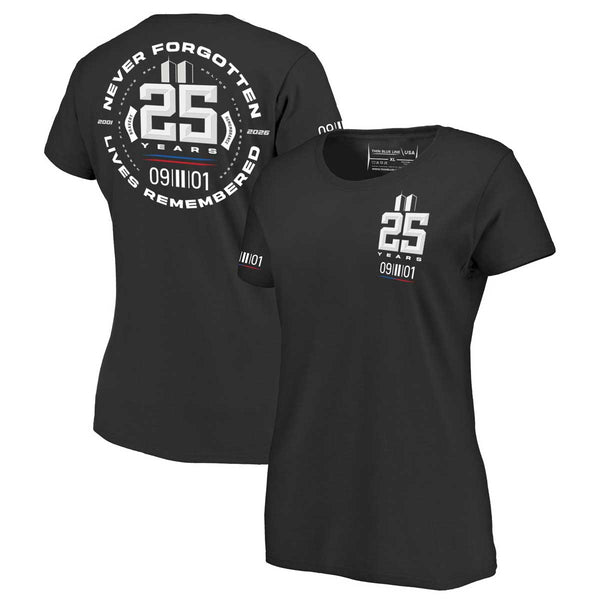 9/11 25th Anniversary Women's T-Shirt - "Relaxed" Fit