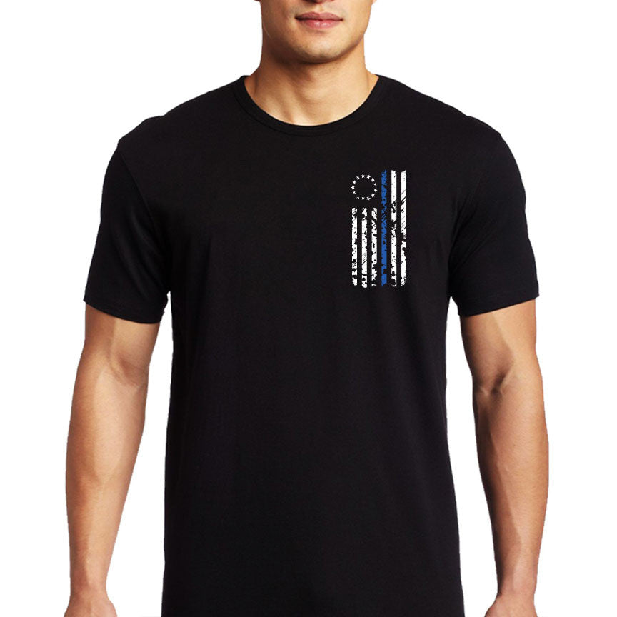 Thin Blue Line Men's Shirts - Thin Blue Line USA
