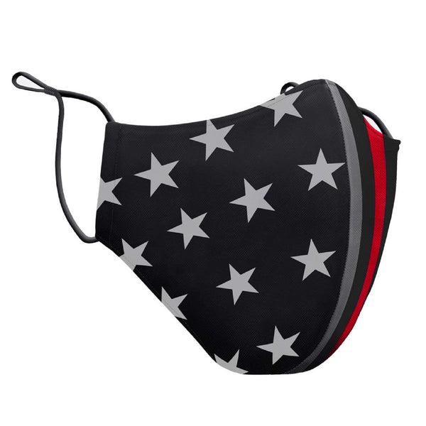 Thin Red Line (Firefighters) Premium Face Mask