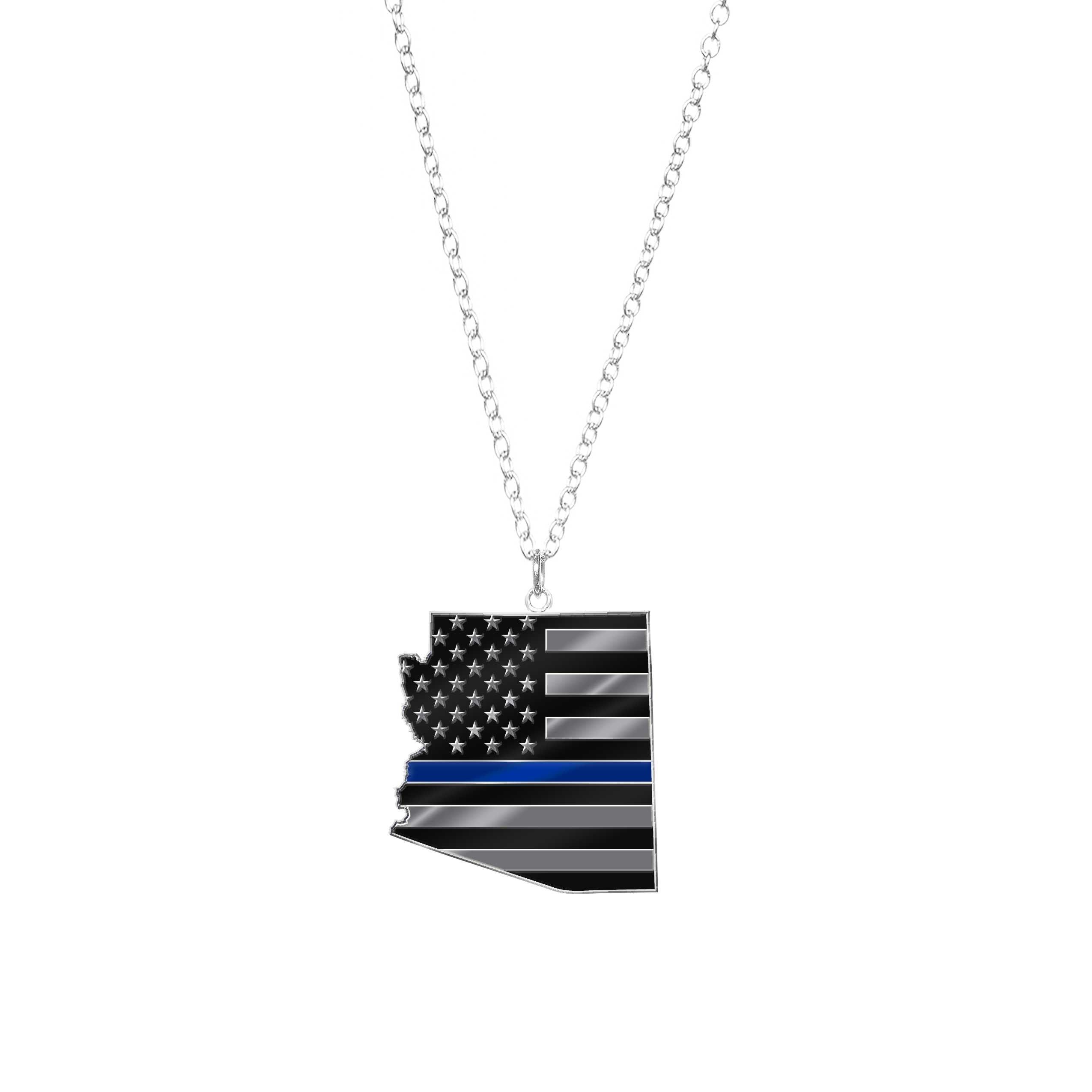 Blue line necklace deals
