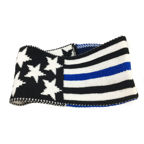 Thin Blue Line Headband, Stars and Stripes