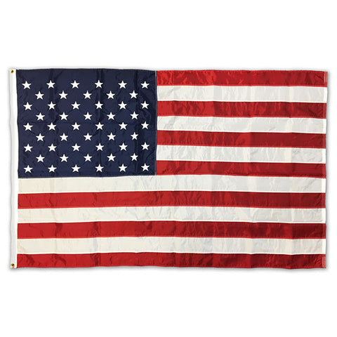 American Flag, Sewn & Embroidered (Multiple Sizes)