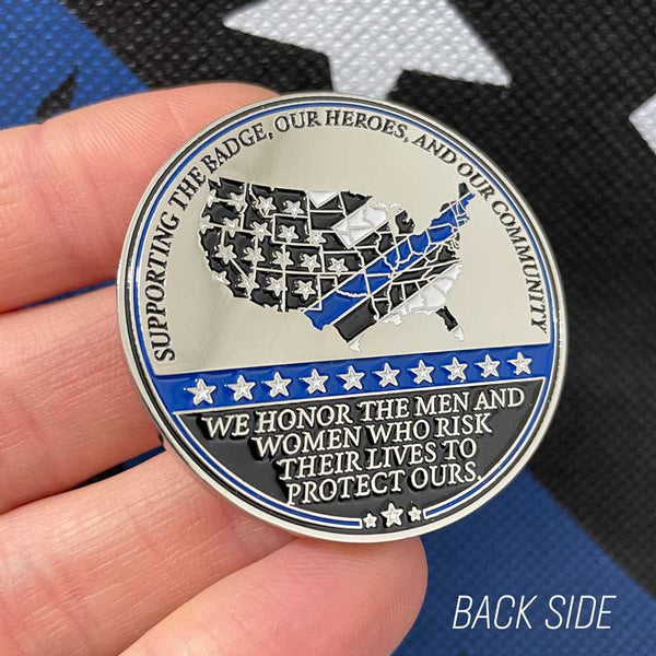 Sponsor a Challenge Coin for a Police Officer