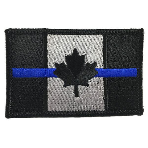 Canada Thin Blue Line Patch - Sew On