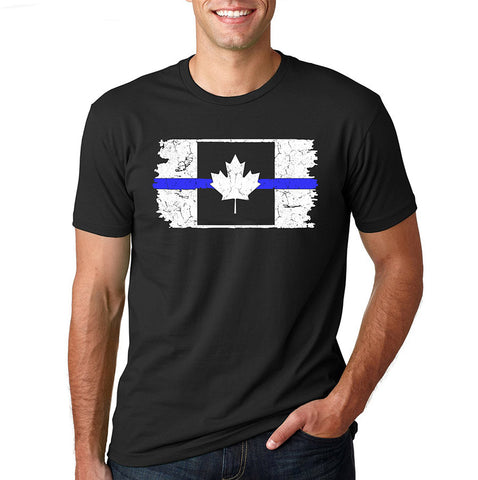 Men's T-Shirt - Thin Blue Line Canada