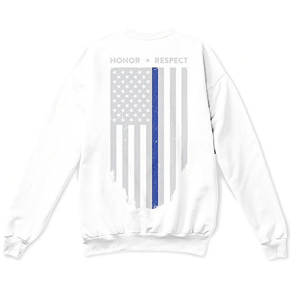 Thin Blue Line Crew Neck Sweatshirt