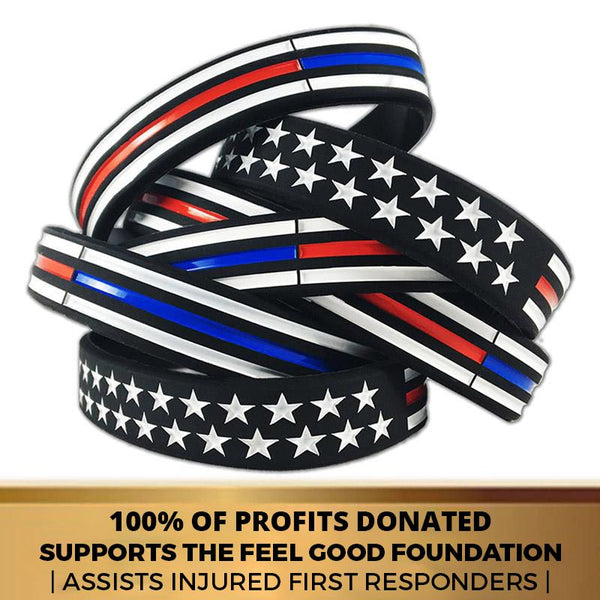 9/11 First Responder Fundraiser - Thin Red/Blue Line
