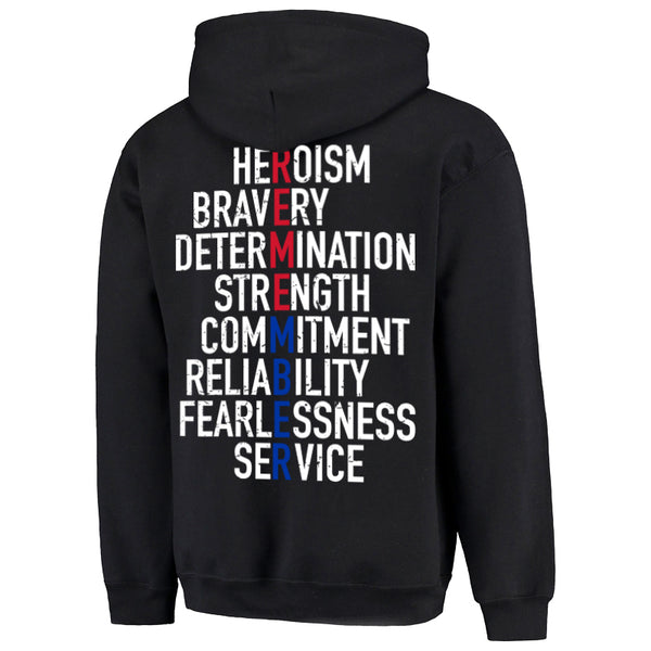 Hoodie - Dual Line Remember