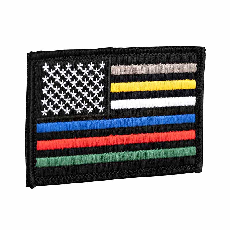Blue Line Patch First Responder Thin Blue Line Patch - Thin Blue Line USA