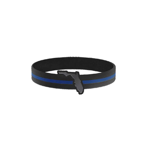 Thin Blue Line State Bracelets, X-Large, 9-Inch - Thin Blue Line USA