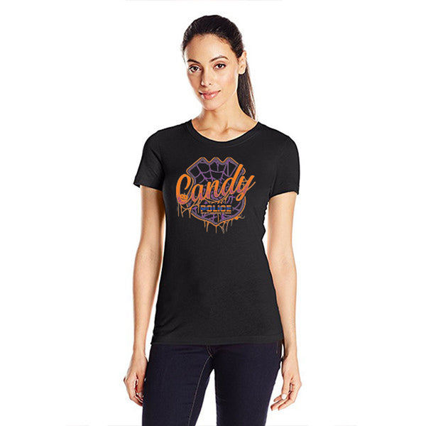 Women's Shirt - Halloween, Thin Blue Line