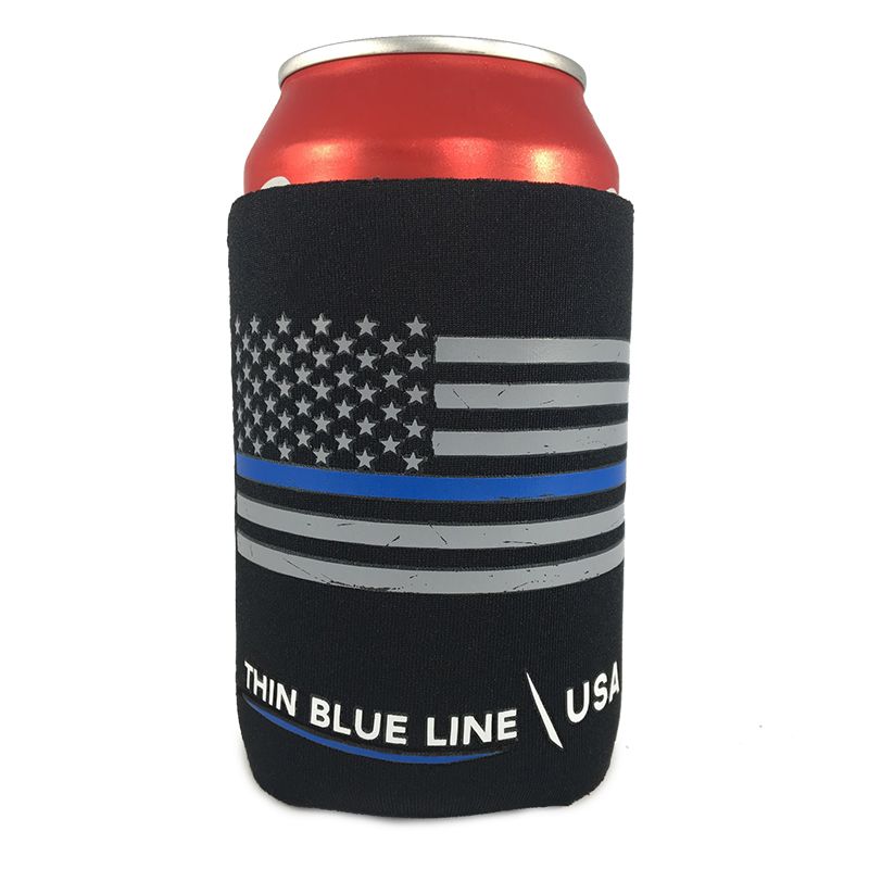 Thin Blue Line Can Koozie Thin Blue Line - KOOZ-TBL