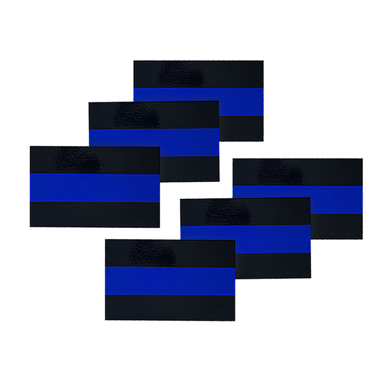 Thin Blue Line American Flag Sticker Thin Blue Line USA