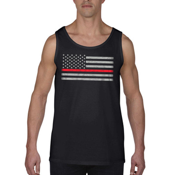 Men's Tank - Classic Thin Red Line