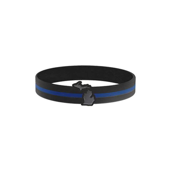 Thin Blue Line State Bracelets, X-Large, 9-Inch - Thin Blue Line USA