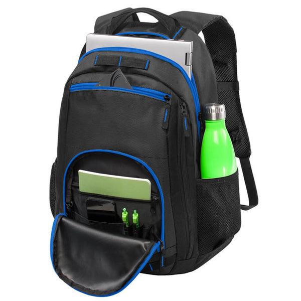 Thin Blue Line American Flag Laptop Backpack