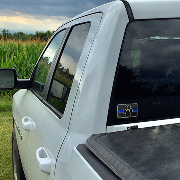 K9 Thin Blue Line Vehicle Emblem