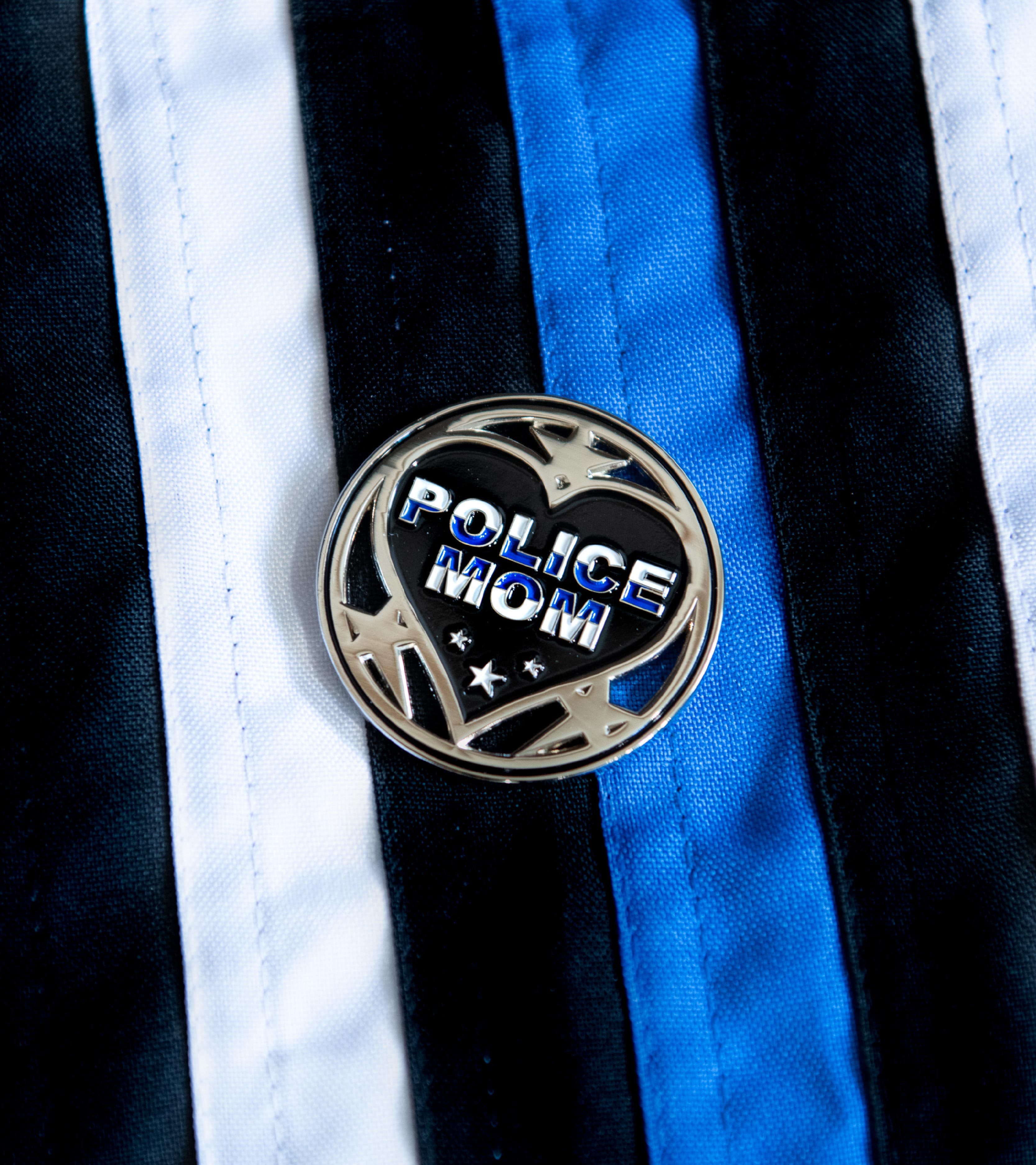 Challenge Coin - Thin Blue Line Mom - Thin Blue Line USA