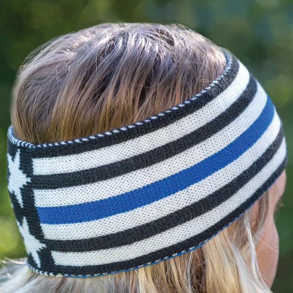 Thin Blue Line Headband, Stars and Stripes