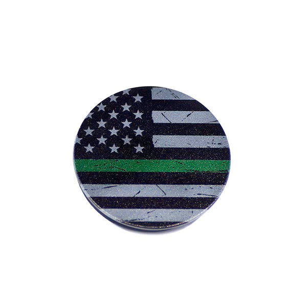 Subdued Phone Holder - Thin Green Line Flag