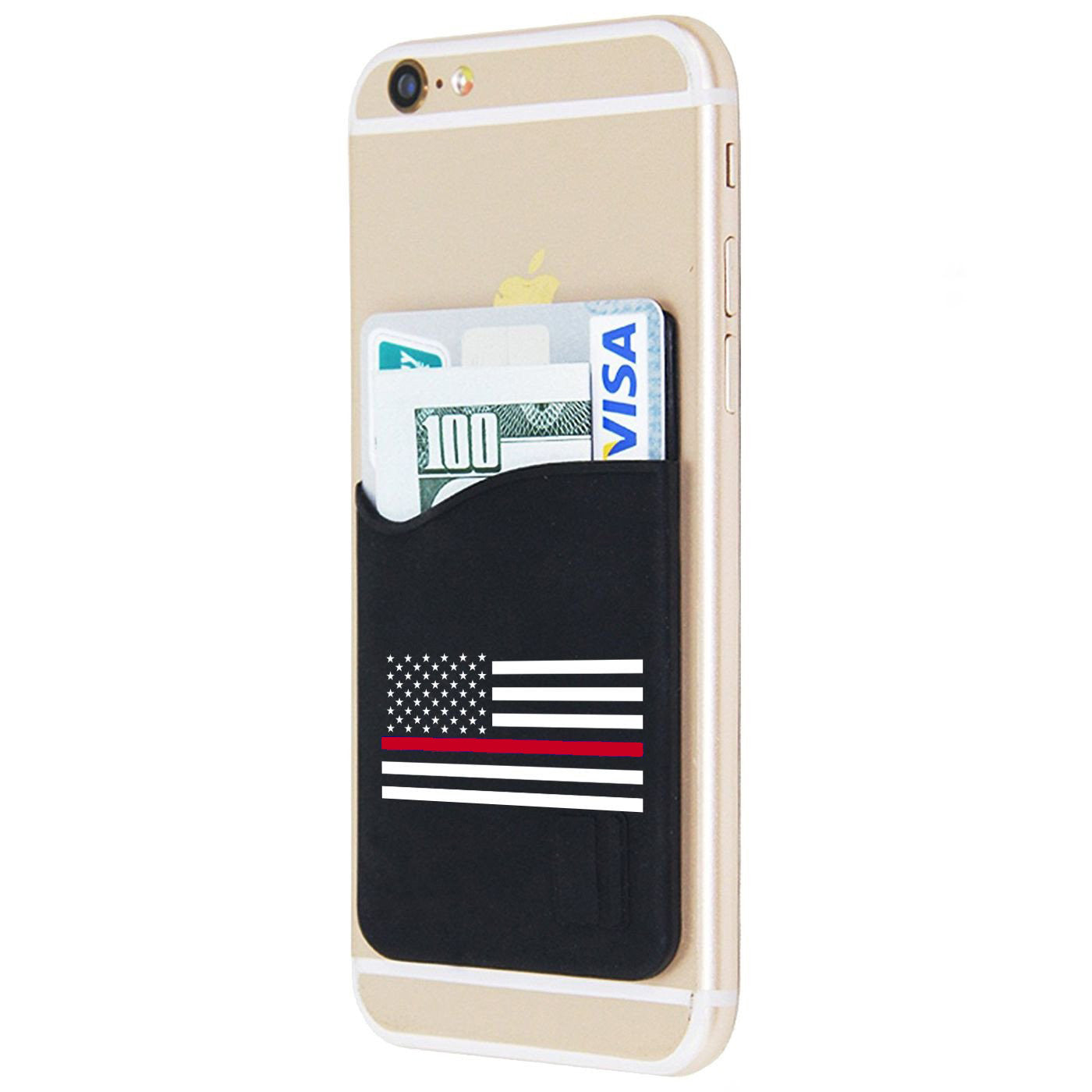 Thin Blue Line Thin Red Line Credit Card Holder Thin Blue Line Thin Red Line Credit Card Holder