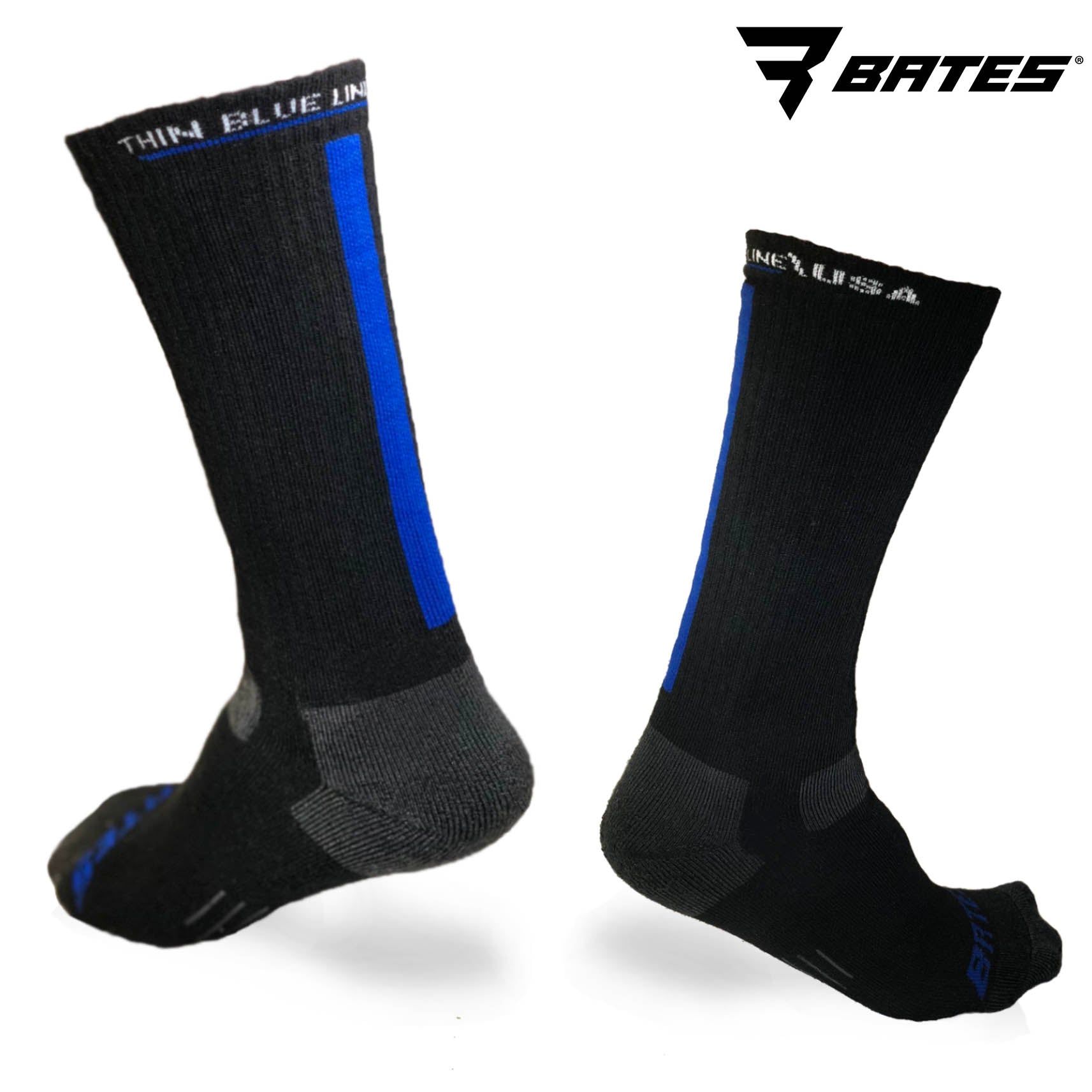 Bates + Thin Blue Line USA Collaboration, Special Edition Socks Bates + Thin Blue Line USA Collaboration, Special Edition Socks