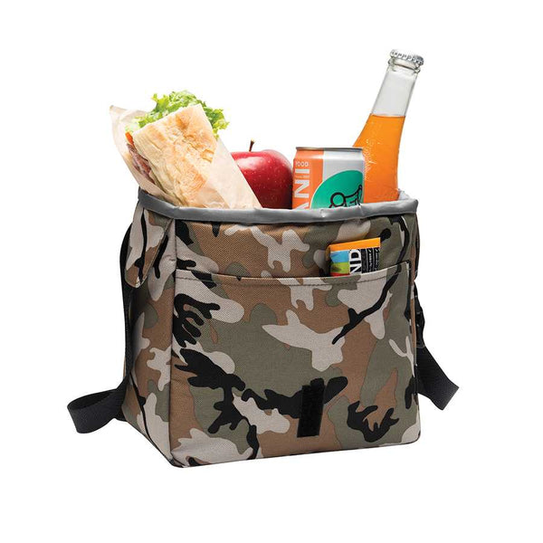 Subdued Thin Blue Line Lunch Cooler Bag Camo