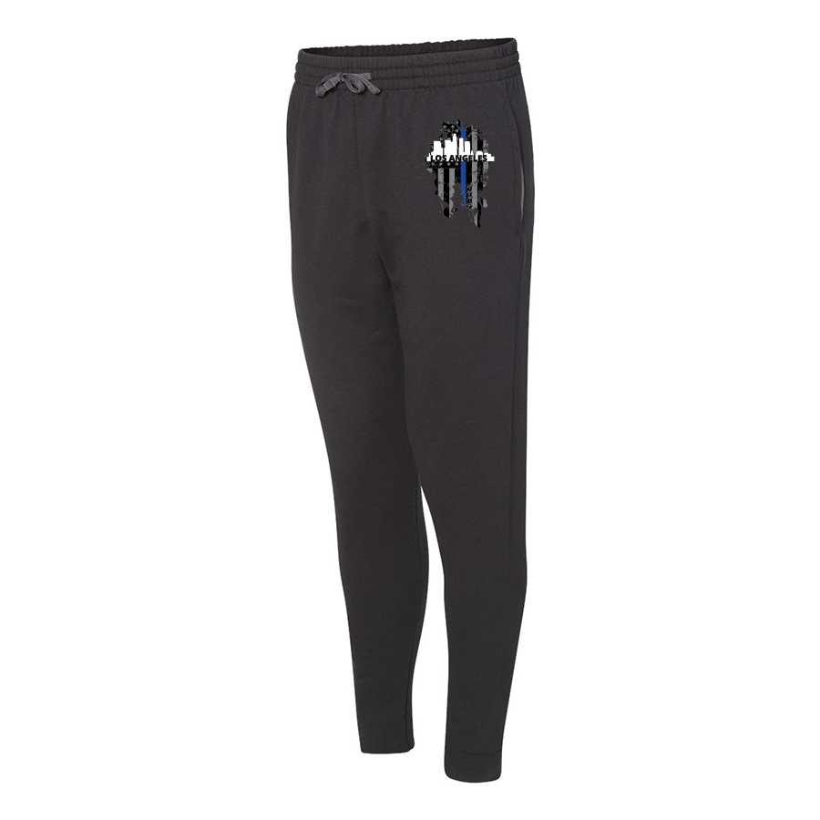 Thin Blue Line Los Angeles Skyline Joggers Thin Blue Line USA