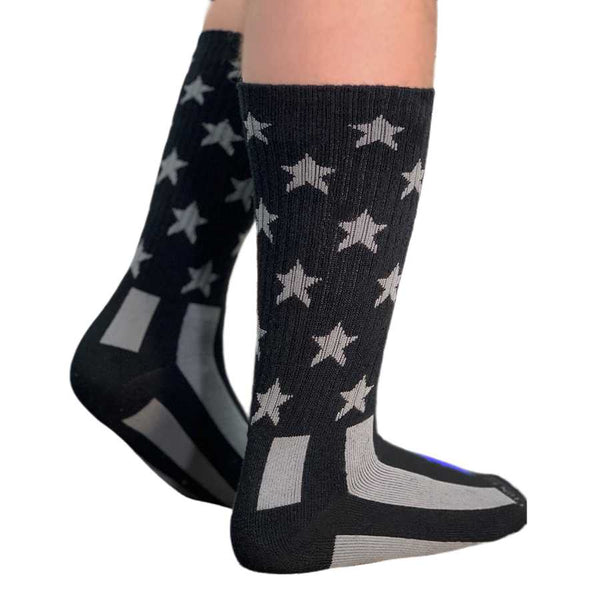 Thin Blue Line Flag Performance Socks