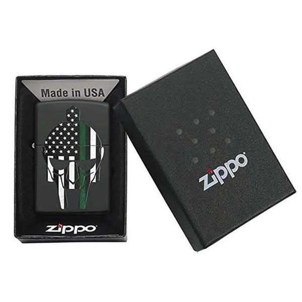 Thin Green Line Warrior Zippo Lighter