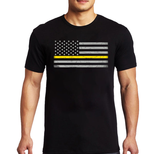 Men's T-Shirt - Classic Thin Gold Line