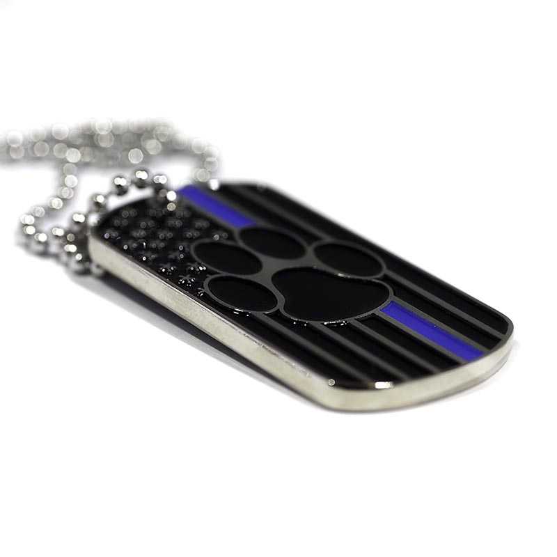 Thin Blue Line K9 Dog Tag Thin Blue Line USA