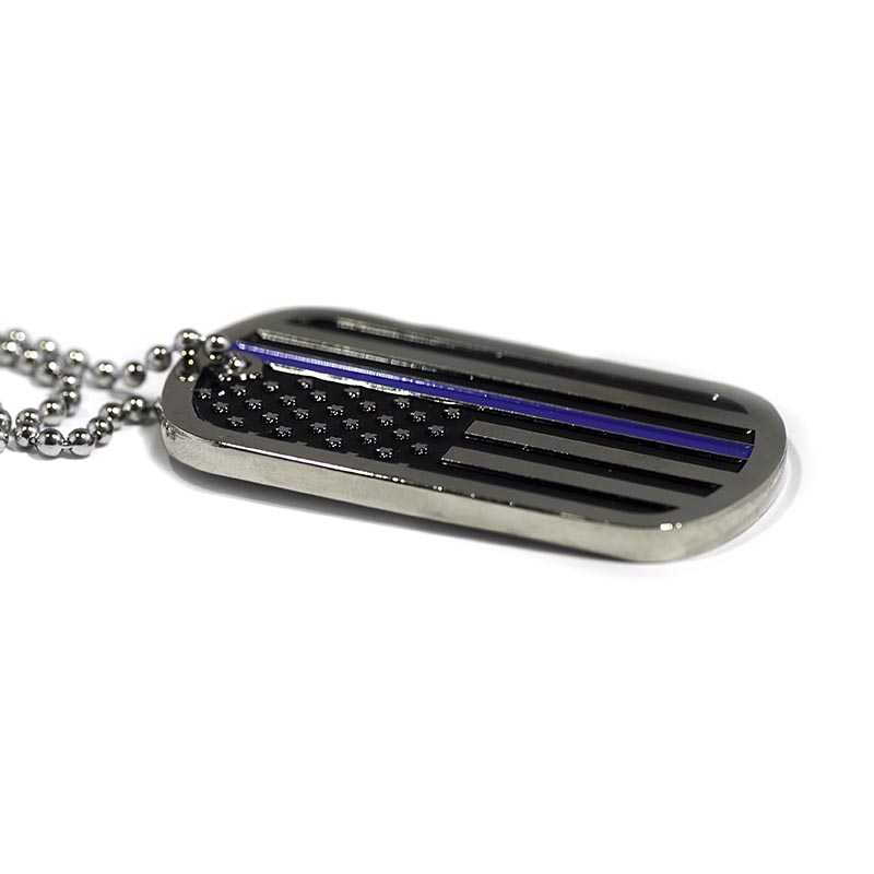 Blue line dog best sale tag