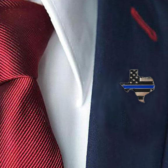State Pins - Thin Blue Line USA