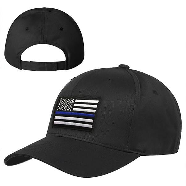La Police Gear TBL Subdued Leather Flag Patch Hat | Blue | Cotton/Polyester/Leather - Foto 12