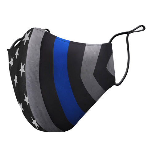 Thin Blue Line Premium Face Mask