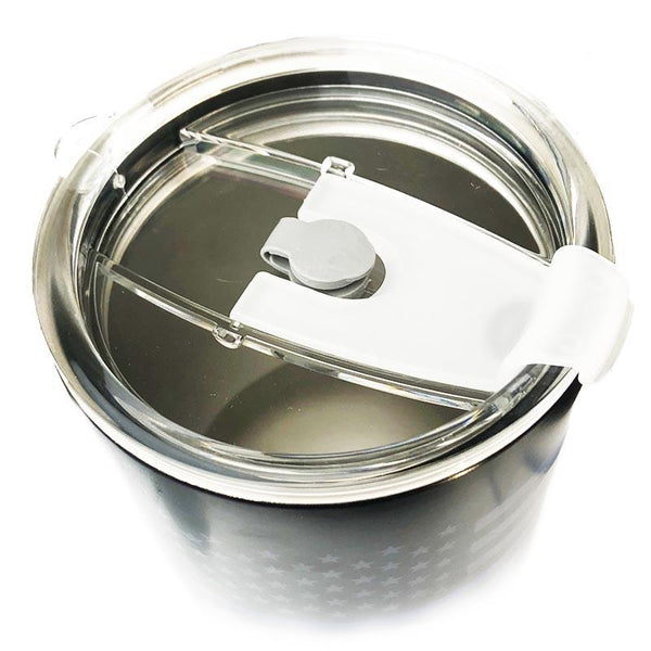 Thin Red Line Distressed American Flag Insulated Mug, 30 oz